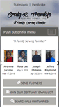 Mobile Screenshot of craigrtremblefuneralhome.com